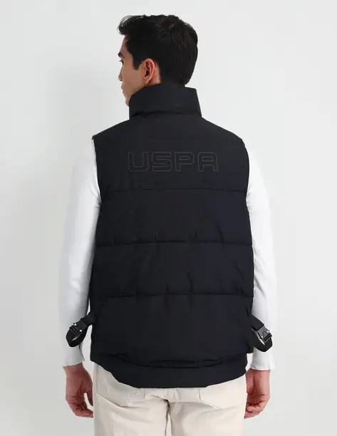 Men Solid Bomber Jacket - Image 2
