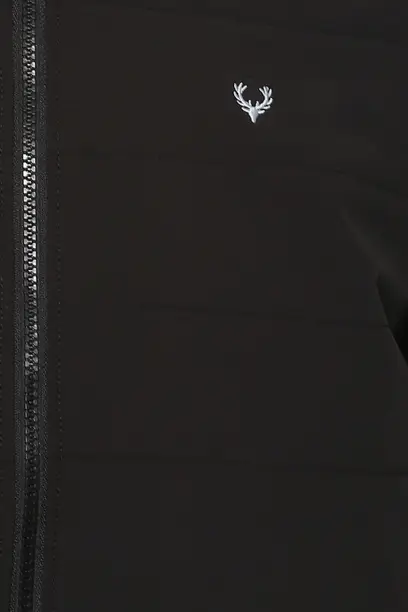 Men Solid Bomber Jacket - Image 3