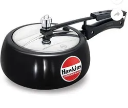 Hawkins Contura Black XT (CXT35) 3 L Inner Lid Induction Bottom Pressure Cooker (Hard Anodized)