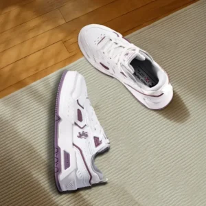Red Tape Boldstep Women's Sneakers | Sleek Design with Cushioned Comfort Sneakers For Women (White, Purple , 6)