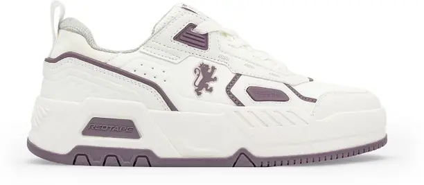 Red Tape Boldstep Women's Sneakers | Sleek Design with Cushioned Comfort Sneakers For Women (White, Purple , 6) - Image 2