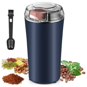 4-Blade Mini Grinder & Blender for Home & Office
