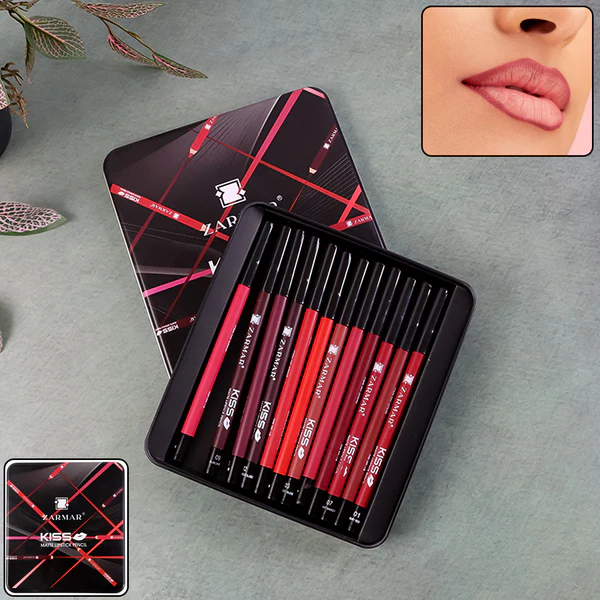 Matte Lipstick Pencil (Set of 12 Pc) - Image 2