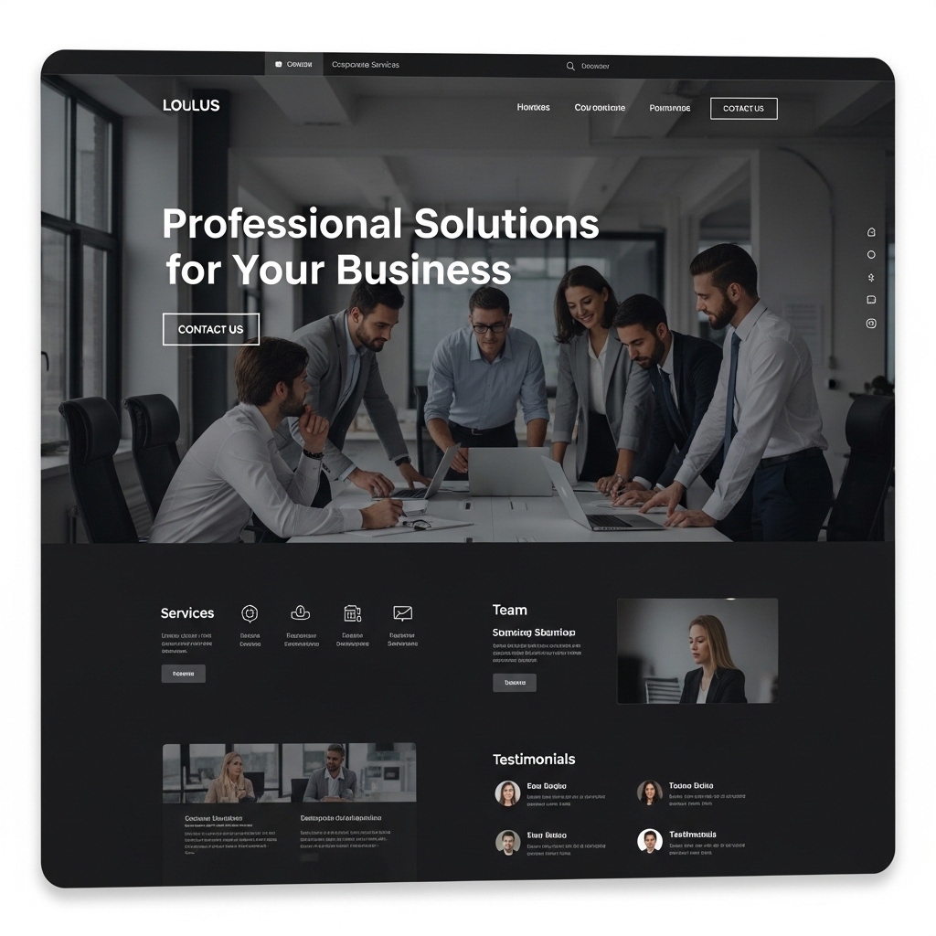 Corporate Business Website